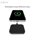 RIXUS MagSafe Charger 15W Wireless Charger For iPhone 15 16 17 Samsung 23 24 25