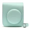 Fujifilm Instax Mini 12 Tasche mint green aus strapazierfähigem Kunstleder