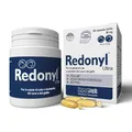 Innovet Redonyl® Ultra 50mg Fellpflege Hund & Katze, 60 Kapseln Katzen Fellpflege & Hunde Fellpflege, Unterstützt empfindliche Haut & gesundes Fell, mit PEA-um, essenziellen Fettsäuren & Biotin Hund