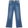Vero Moda Girl Weite Jeans VMRiver (1-tlg) Plain/ohne Details blau 146