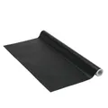 Klebefolie Uni Matt Schwarz Dekofolie Möbelfolie Tapeten selbstklebende Folie, PVC, ohne Phthalate, schwarz, 45cm x 2m, 160µm (Stärke: 0,16mm), Venilia 53290