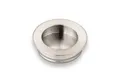 SO-TECH® Möbelgriff Muschelgriff Einlassgriff EL-07 echt Edelstahl, wird in die Front eingefräst