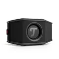 Teufel ROCKSTER GO 2 Bluetooth Speaker - Tragbarer Lautsprecher für draußen, mit Langer Akkulaufzeit (28 h), Wasserdicht IP67, Wireless Musikstreaming, USB Soundcard, Outdoor - schwarz