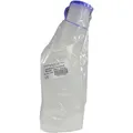 Urinflasche Kst. Männer M.verschluß 1000ml Milchig 1 ST