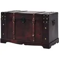 vidaXL Vintage Schatztruhe Holz 66 x 38 x 40 cm 245478