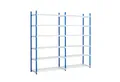 PROREGAL® Schwerlastregal Fachbodenregal MAXIMUS Grundregal, 220x125x80cm, 6 offener Fachboden