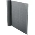 KARAT PVC Sichtschutzzaun Blickdicht für Garten und Balkon Grau 200 x 300 cm