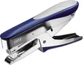 LEITZ® Heftzange 5548, für Heftklammern Typ 24/6 & 26/6, Ladekapazität 50 Klammern, blau 62544