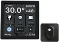 Shelly . Unterputz . "Wall Display Black & BLU H&T Black" . Android . WLAN . BT .schwarz (Shelly_WD_HT_bundle_s)