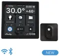 SHELLY Wall Display + BLU H&T schwarz Shelly_WD_HT_bundle_