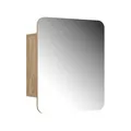 Vicco Badspiegelschrank Zino, Goldkraft Eiche, 60 x 50 cm mit Regalen, Ordnung & Eleganz für jedes Badezimmer