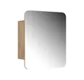 Vicco Badezimmerspiegelschrank Zino, Goldkraft Eiche, 60 x 50 cm mit Regalen (1-St)