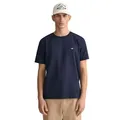 GANT T-Shirt mit Logostickerei - S