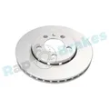 2x RAP BRAKES Bremsscheibe R-D0707C 16 für VW POLO 5 6R1 6C1 BORA 1 1J2 4 1J6 3