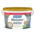 Renovo Wandfarbe Renovo Premium Wand- und Deckenfarbe Meisterweiss matt 1,0 Ltr.