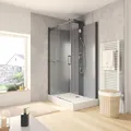 Schulte Wellnesskabine Korsika 120 x 80 cm, Komplettdusche