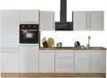 KOCHSTATION Küchenzeile Florida, Breite 330 cm, wahlweise mit E-Geräten,Softclose für Türen/Schubkästen