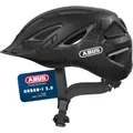 ABUS 40193 Fahrradhelm, Schwarz (Street art), M (52-58 cm)