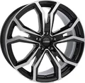ALUFELGE DEZENT TV dark 8x20 5x112 ET 32.5 BLACK/POLISHED
