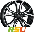 Dezent TV black/polished 8x20" ET32.5 LK5 112 ML 66.6 Alufelgen 20 Zoll