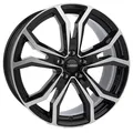 ALUFELGE DEZENT TV DARK 8X20 5X112 BLACK/POLISHED Q40