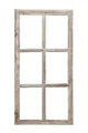 Deko Fenster braun 43x2x85