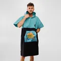 Wave Hawaii Travel Poncho Pahoa, blue-grey, L-XL WH4071