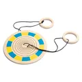 BS -Spielzeug Farbspinner Holzzugspiel