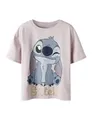 NAME IT Mädchen Nkfakun Stitch Ss Nreg Top Box Noos Wdi, Burnished Lilac, 116 cm