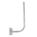 PremiumX 30cm Wandhalter 70cm Mast Stahl verzinkt Ø 38mm große Platte Wetterstation Wand-Halterung extra lang