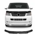 OMAC Motorhaube Deflektor Steinschlagschutz Kompatibel mit VW T5 2003-2009 | Schwarz Insekten Motorhaubenschutz Rahmenschutzfolie Maske Auto Zubehör