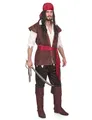 Jadeo - Déguisement pirate homme S - Multicolore