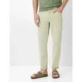 Brax Herren Five-Pocket-Hose Style CADIZ AVOCADO, hellgrün, Gr. 34/34