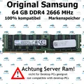 64 GB LRDIMM ECC DDR4-2666 HP HPE ProLiant DL380 DL385 Gen10 G10 Server RAM