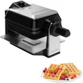 Krups FDD 95 D Waffeleisen Edelstahl/Schwarz (1200 Watt)