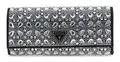 GUESS Elsie Mini Clutch Clutch Abendtasche Tasche Black silberfarben Neu