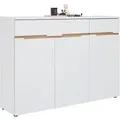 Sideboard Dallas Weiß/Eiche Artisan