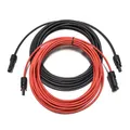 smartEC Solarkabel Verlängerungskabel 4 - 6mm² mit Stecker 2x 8m 4mm² Solarkabel, Außenduchmesser: 5,2mm (800 cm), Kabeltyp H1Z272-K IP68 Verlängerungskabel 1-30 Meter