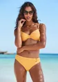 s.Oliver Bügel-Bikini-Top "Rome", in verschiedenen Unifarben, Gr. 38 - Cup C, gelb Cup C