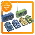 RC Panzer Tiger Ferngesteuert Mini Militär Modellbau Schussfunktion Sound Licht