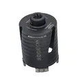 BTEC – Diamant Dosensenker 68 mm mit M16-Aufnahme + 80 mm Nutzlänge – Dosenbohrer für Mauerwerk, Kalksandstein, Ziegel, Poroton, Putz uvm. – Diamant Bohrkrone