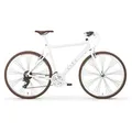 MBM Crossrad LIFE 28 Zoll, 21 Gang Shimano, Kettenschaltung, Crossbike LIFE 28“ weiß 54 cm