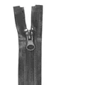 maDDma Reißverschluss Outdoor Reißverschluss wasserfest spiral 7mm teilbar Autolock, grau80cm grau 80 cm | 80 cm