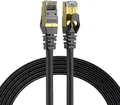 Elfcam Cat 7 Patchkabel 60 m, Netzwerkkabel RJ45 SFTP, 10 Gbit/s, 600 MHz, 100% Kupfer, geschirmt, Ethernet LAN Kabel für Router, PC, Konsole