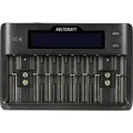 VOLTCRAFT CC-8 Rundzellen-Ladegerät LiIon, LiFePO, NiMH, NiCd A, Mignon (AA),