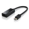 CSL Mini DisplayPort (DP) Stecker - HDMI Buchse Adapter Kabel / Full HD / WOW