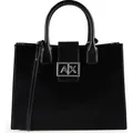 Armani Exchange Wonder Shopper Tasche 33 cm - Schwarz