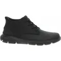Skechers Arch Fit Garza  Veterschoenen Hoog - Zwart - Maat 43 - Schwarz - 43