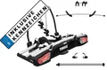 Thule Heckträger Kupplungsträger VeloSpace XT3 939 9381 +Auffahrrampe+Kennzei...