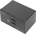 DIGITUS DS-12860 - 2-Port KVM-Switch, HDMI, USB, Audio